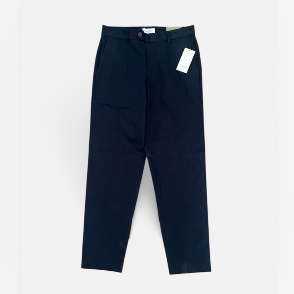 men's slim fit tech chino pants goodfellow & co 30x32 Dark Blue